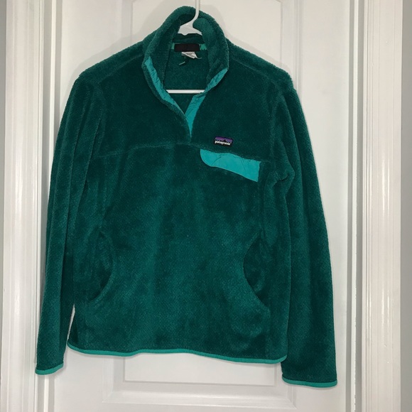 Patagonia Re-Tool Snap-T fleece pullover teal - Picture 2 of 7